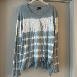 Tie dye sweater from Anthropologie.